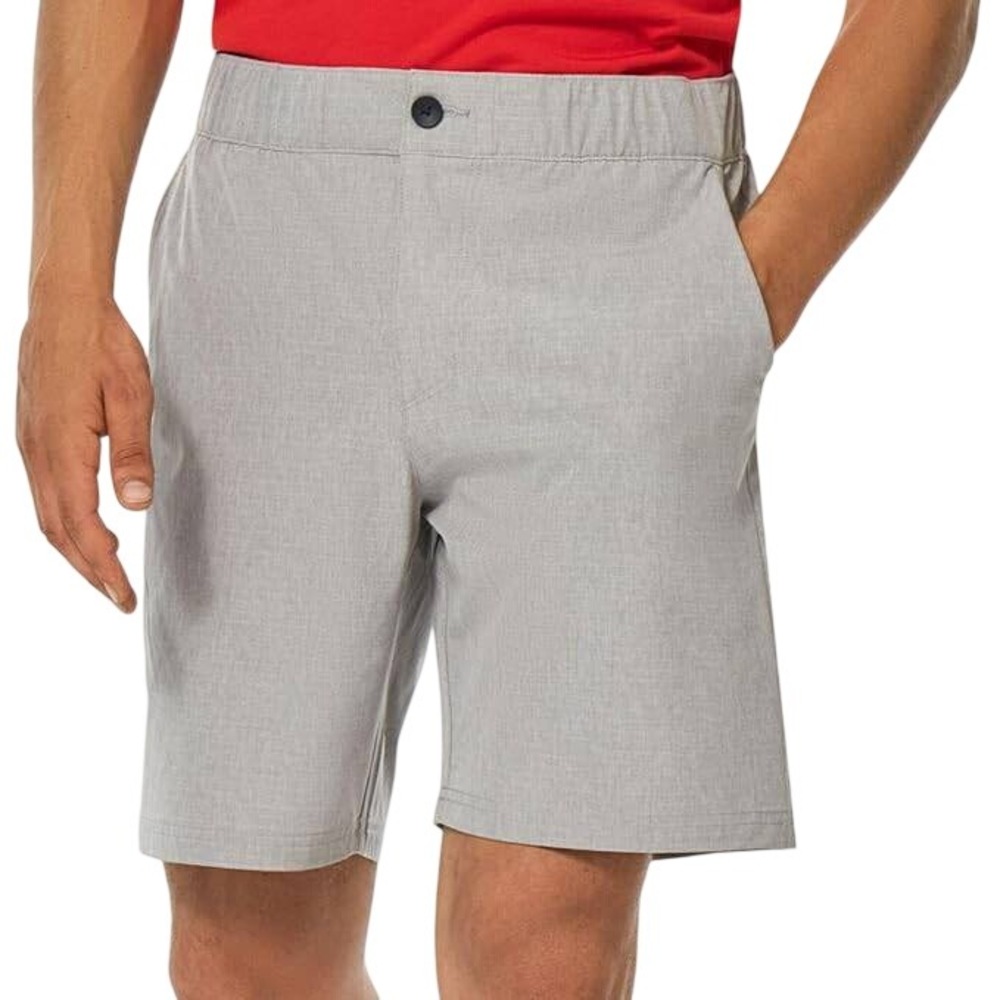 Oakley Take Pro Hybrid Shorts Mens Grey Elastic Waist Golf Casual SIZE-38